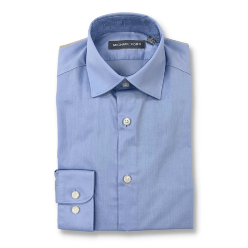 Michael Kors Boys Blue Dress Shirt - NorthBoys
