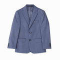 Michael Kors Boys Blue Plain Wool Sports Jacket-NorthBoys