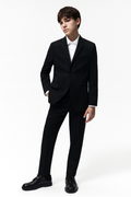 Michael Kors Boys Skinny Black Suit-NorthBoys
