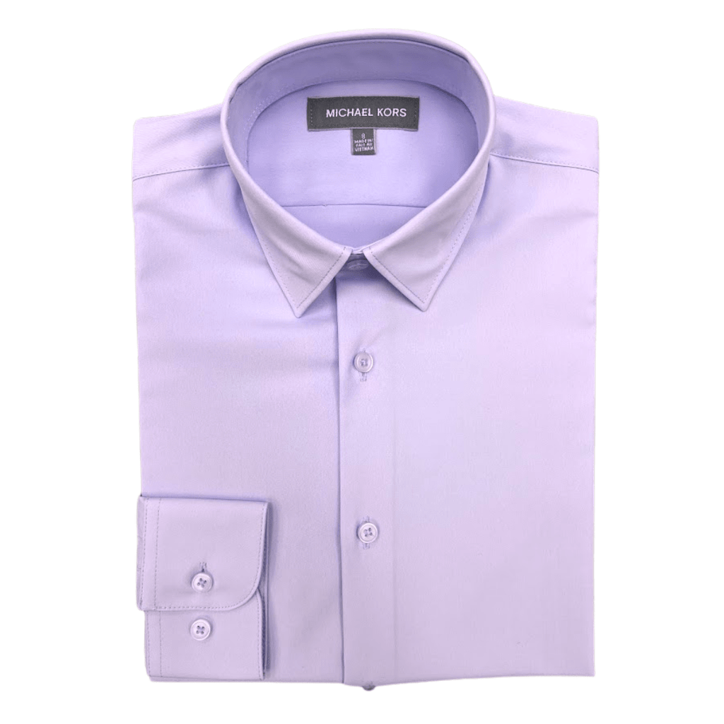 Michael Kors Lavender Dress Shirt_ SJY0067 - NorthBoys