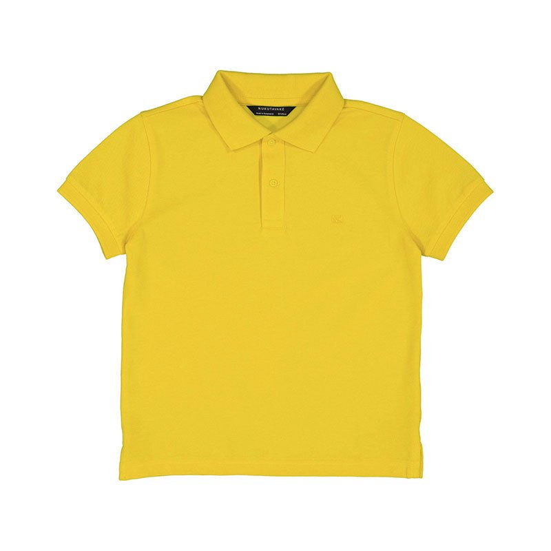 Nukutavake Basic Short Sleeve Yelllow Polo_890 - NorthBoys
