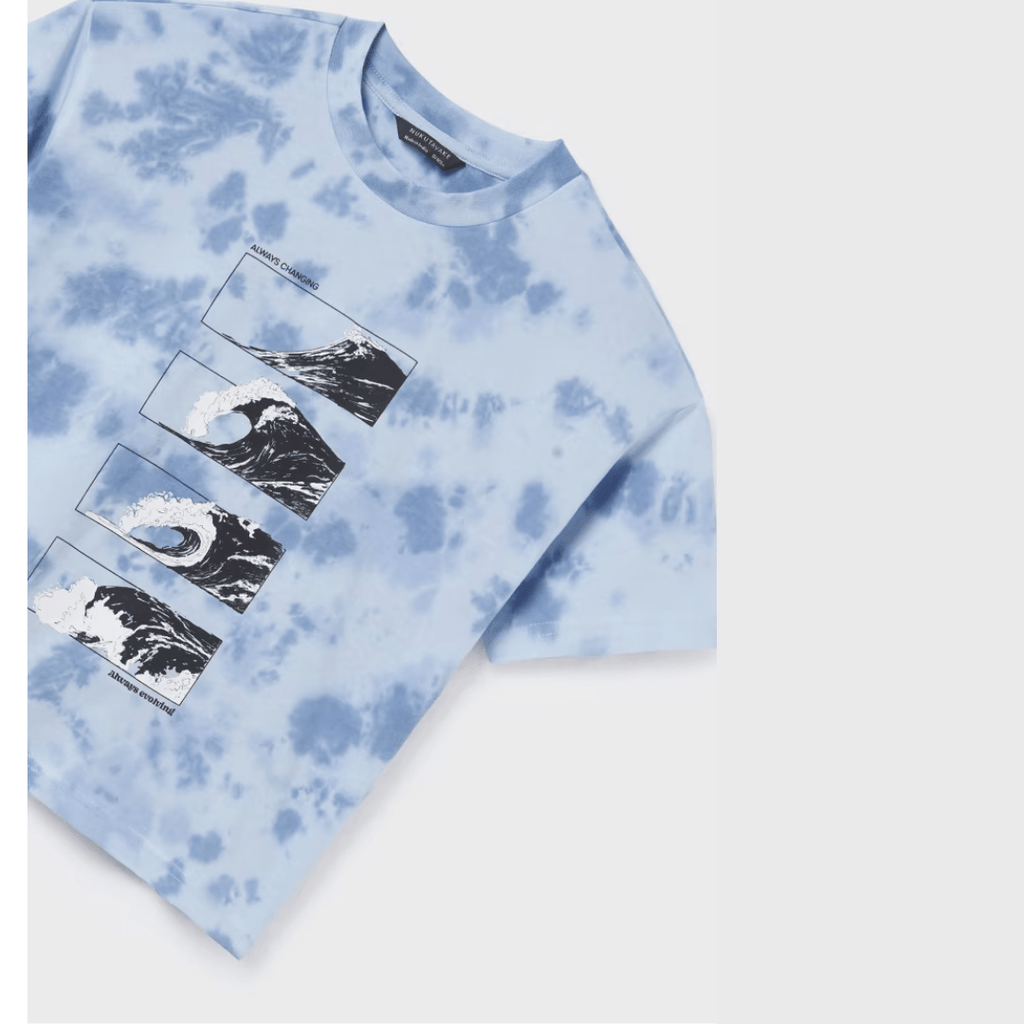 Nukutavake Tie - Dye T-Shirt_Blue 6087 - 67 - NorthBoys