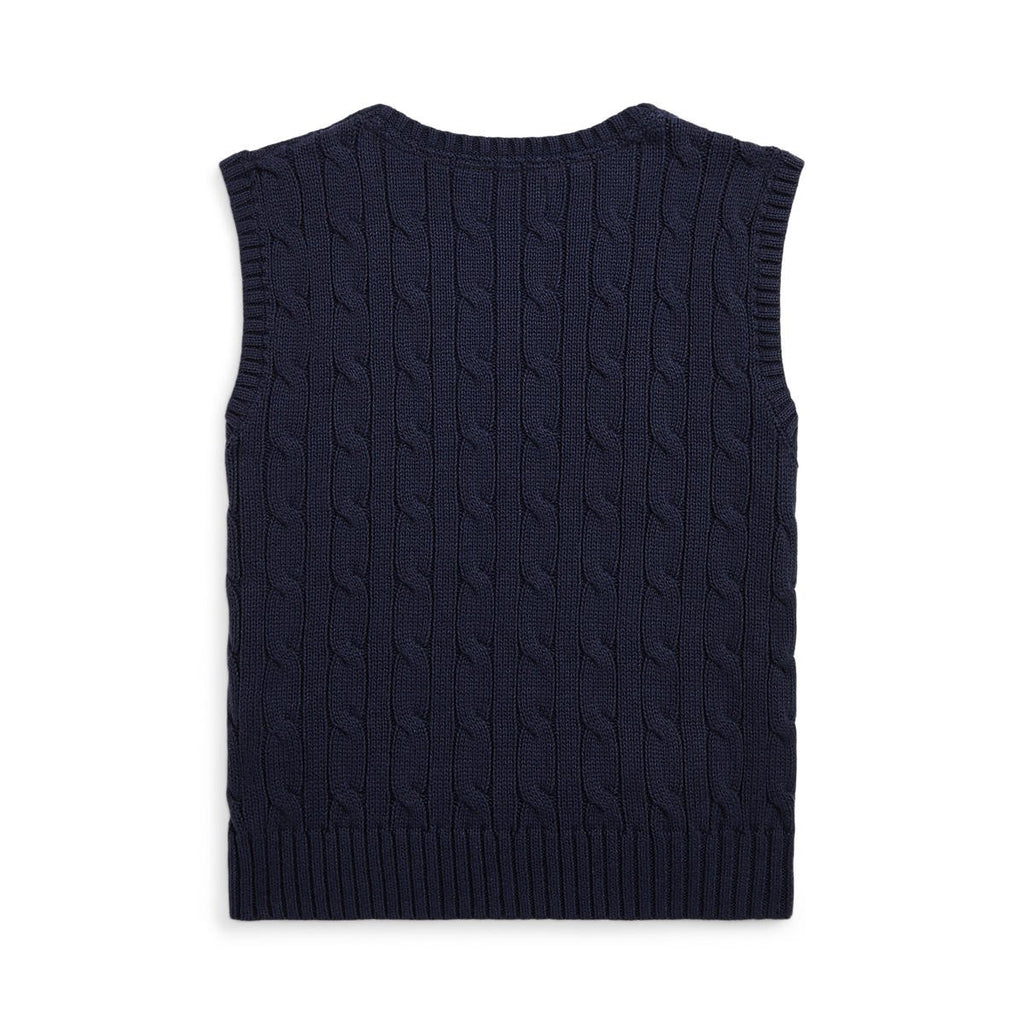 Polo Ralph Lauren Little Boys Cable Knit Cotton Vest - NorthBoys