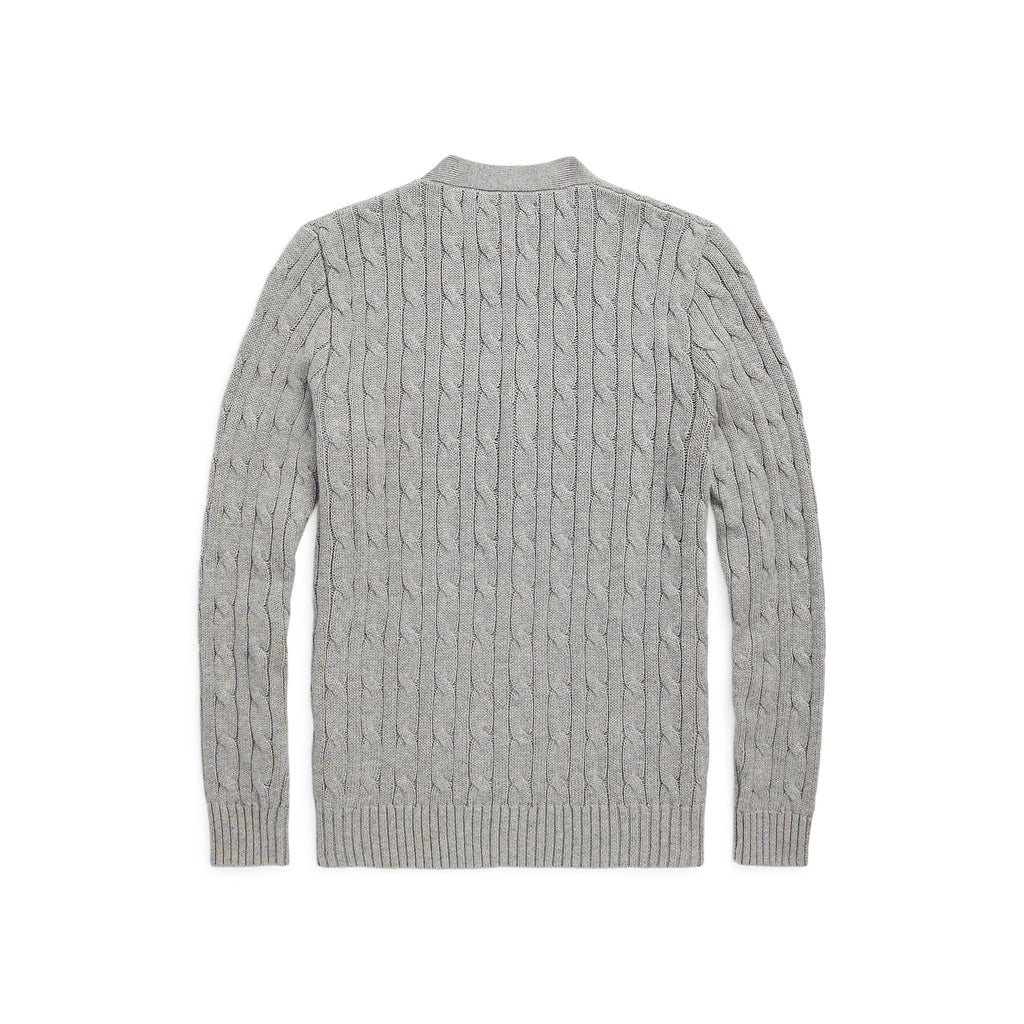 Polo Ralph Lauren Boys Cable Knit V-Neck Cardigan Sweater