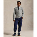 Polo Ralph Lauren Boys Cable Knit V-Neck Cardigan Sweater