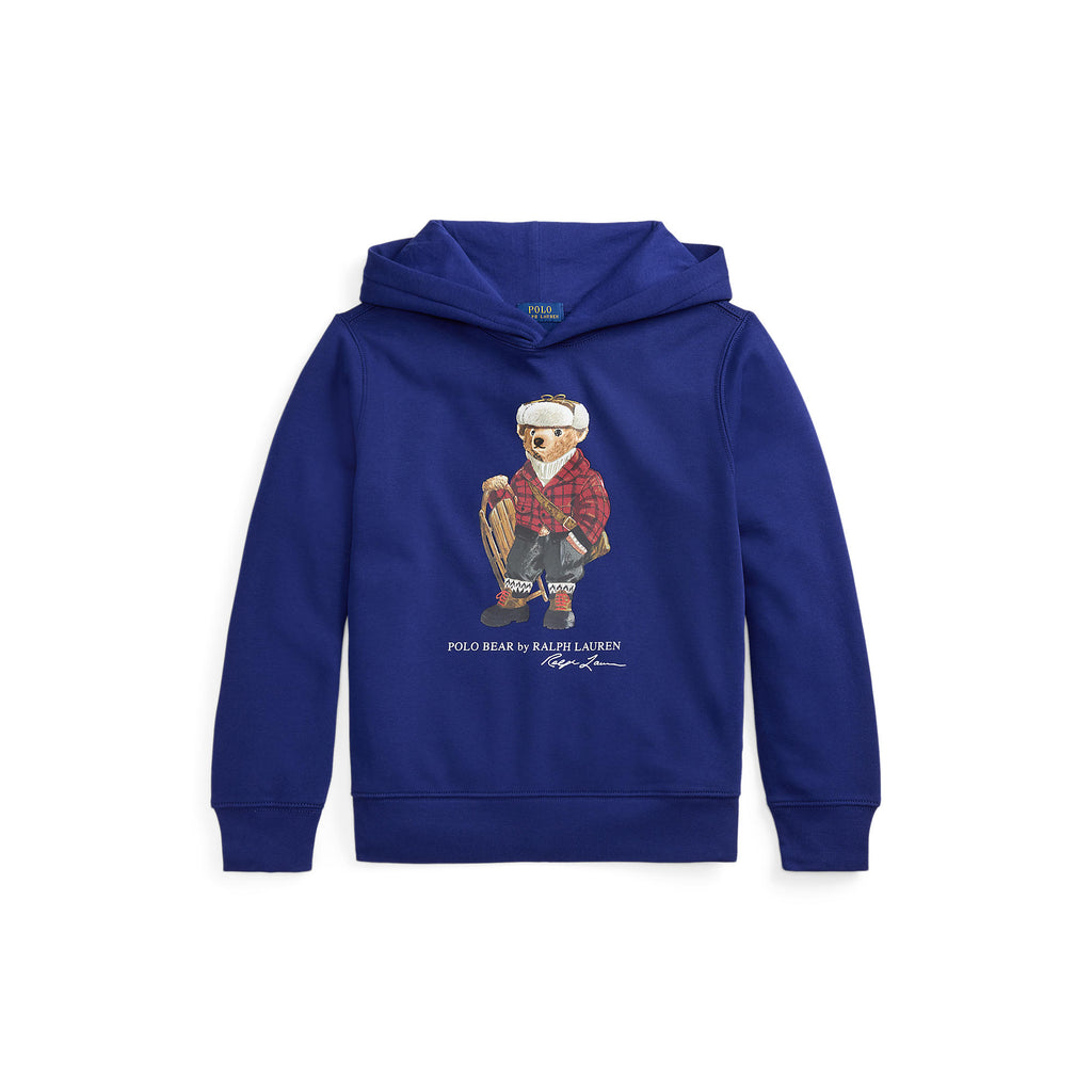 Ralph Lauren Boys Polo Bear Fleece Hoodie