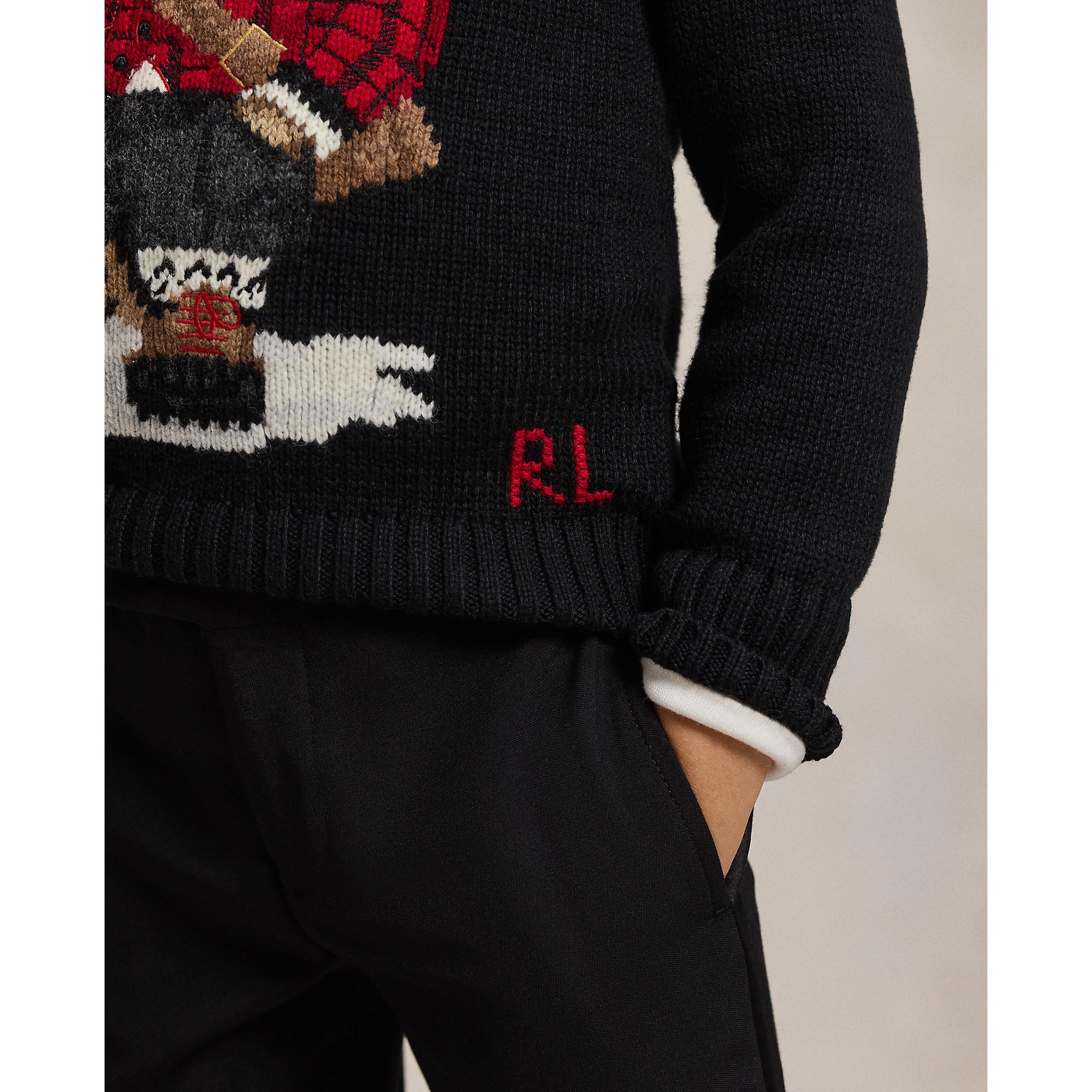 Ralph Lauren Boys Polo Bear Sweater