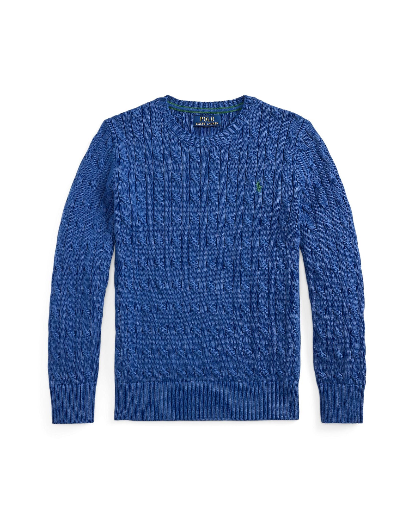 Polo Ralph Lauren Boys Combed Cotton Cable Knit Sweater