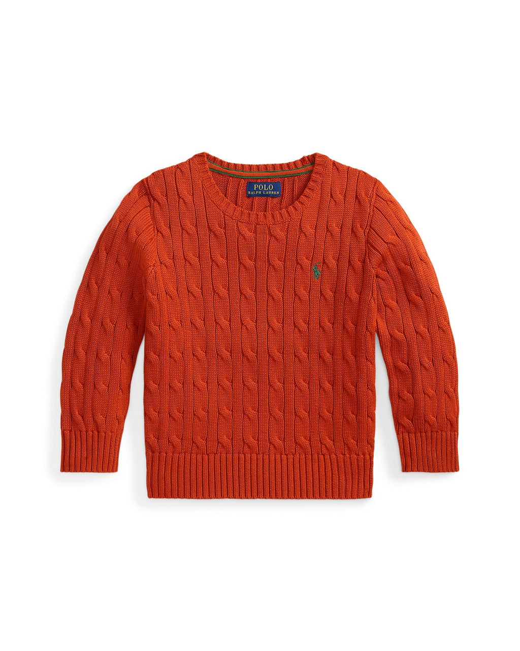 Polo Ralph Lauren Little Boys Combed Cotton Cable Knit Sweater