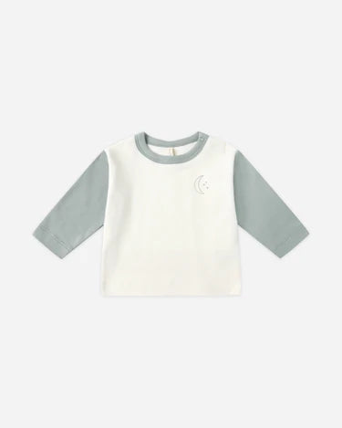 Quincy Mae Raglan Tee Shirt & Drawstring Pant Set_ QM258SSCA/QM003NBLA