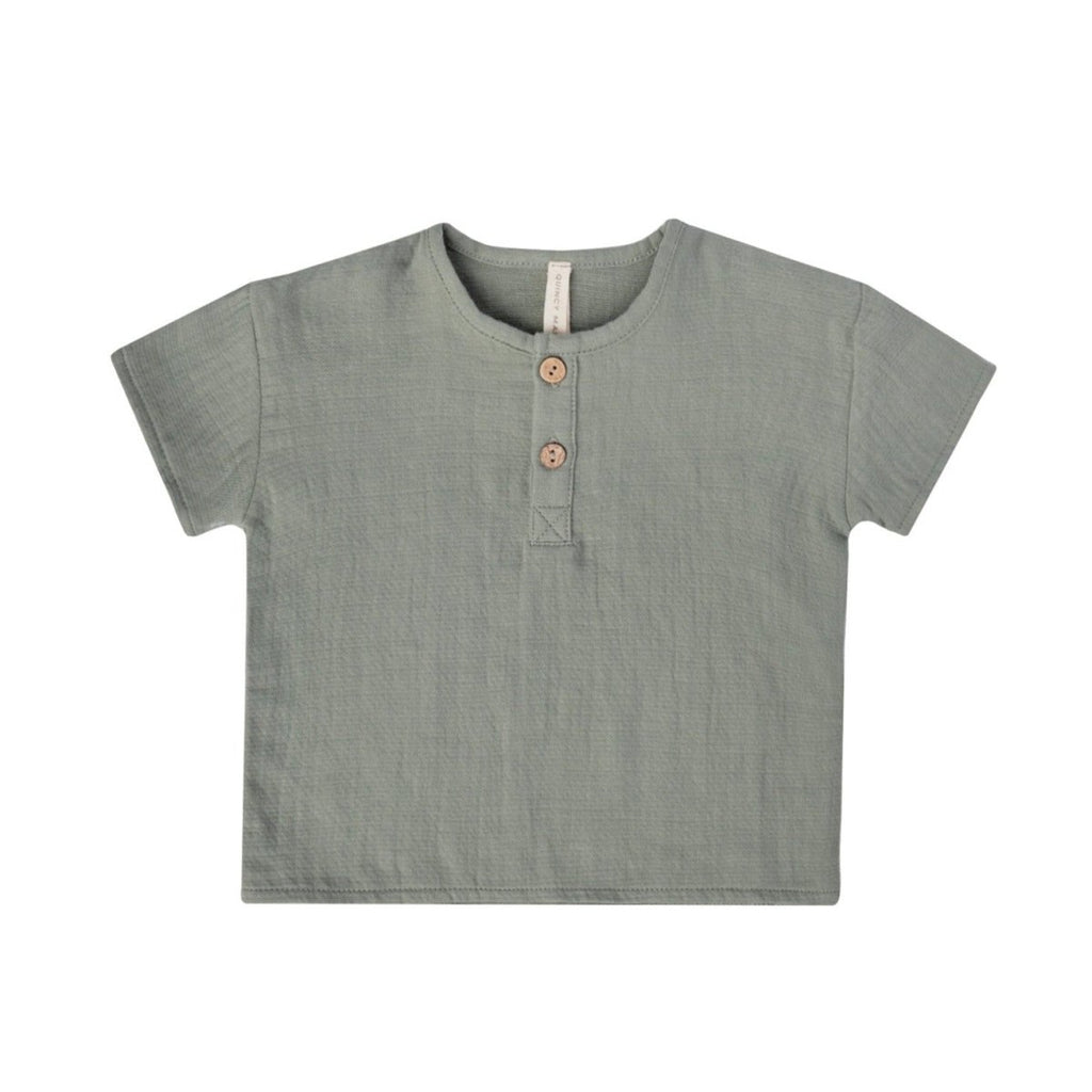 Quincy Mae Baby Top _Green QM052 - P1219 - NorthBoys
