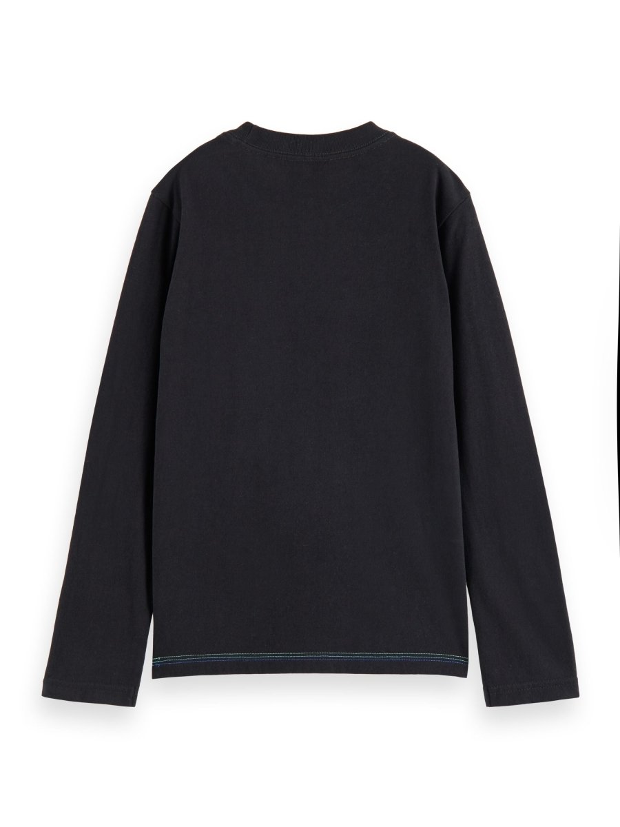 Scotch & Soda Boys Black T-Shirt_173642 - 0005 - NorthBoys