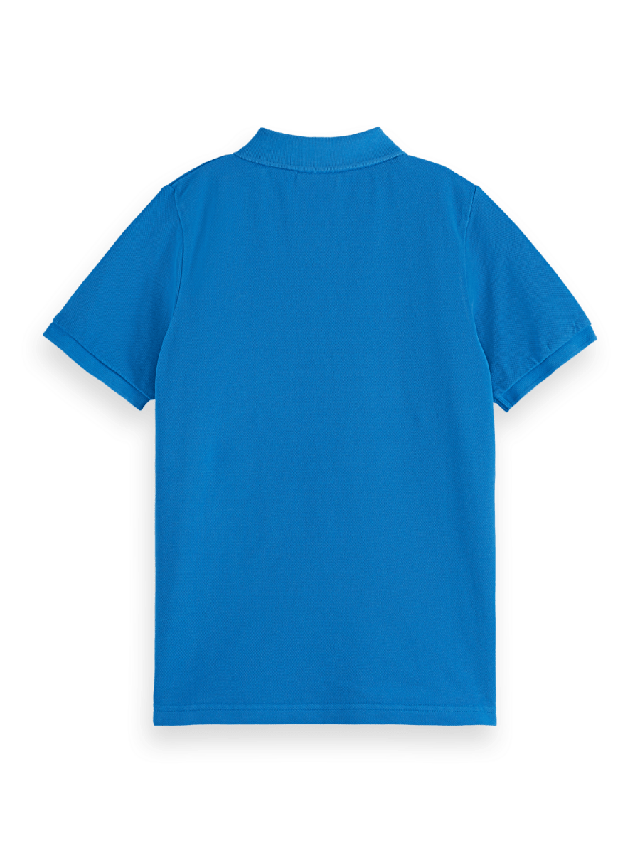 Scotch & Soda Boys Garment - Dyed Pique Polo_ 179509 - NorthBoys