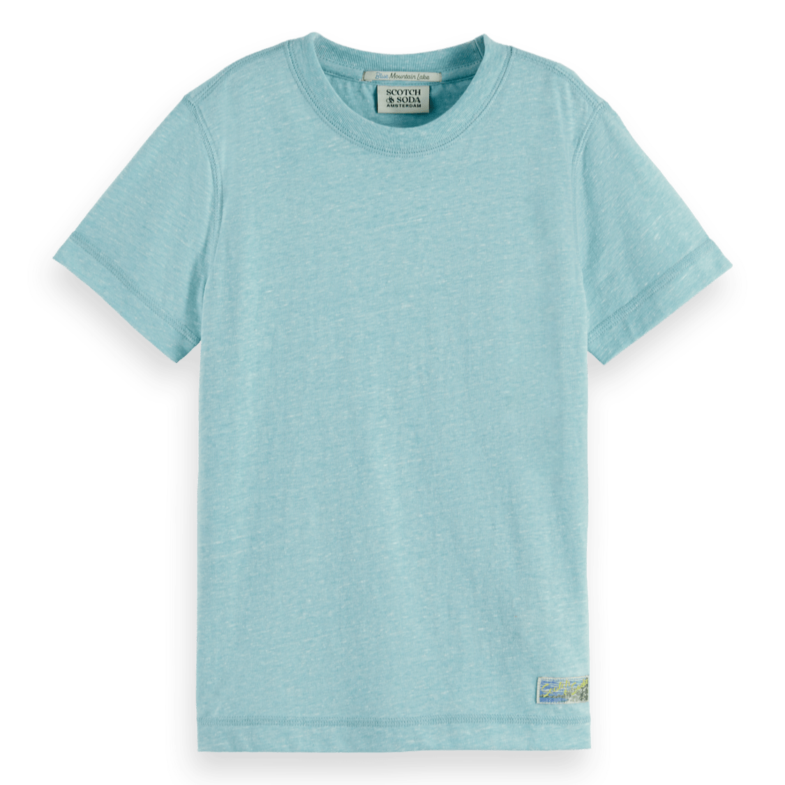 Scotch & Soda Boys Regular Fit Melange T-Shirt_ 179493 - NorthBoys