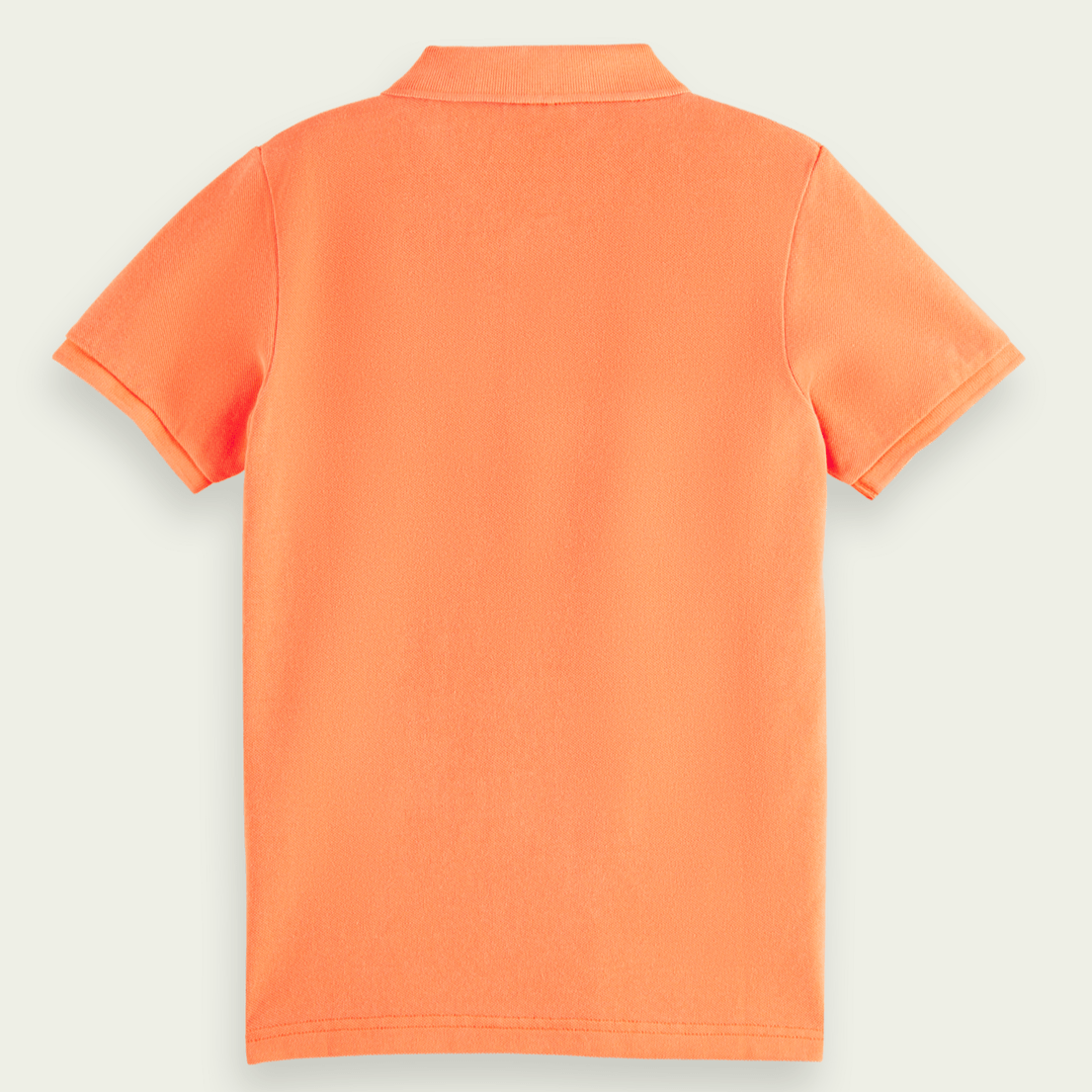 Scotch & Soda Boys Short Sleeve Pique Polo_ Peach 170570 - NorthBoys