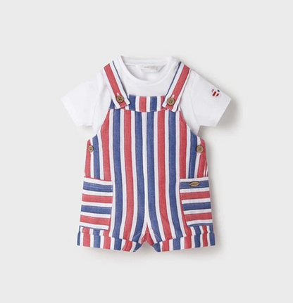 Mayoral Baby T-Shirt & Dungarees_1646-46