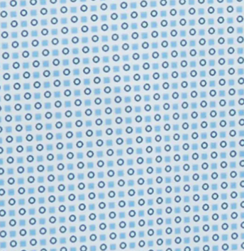 Marc New York Boys Skinny White/Blue Geo Print Dress Shirt