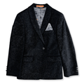Tallia Boys Black Vwith Silver Pindot Sports Jacket - NorthBoys