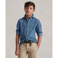 Polo Ralph Lauren Boys Long Sleeve Chambray Oxford Shirt