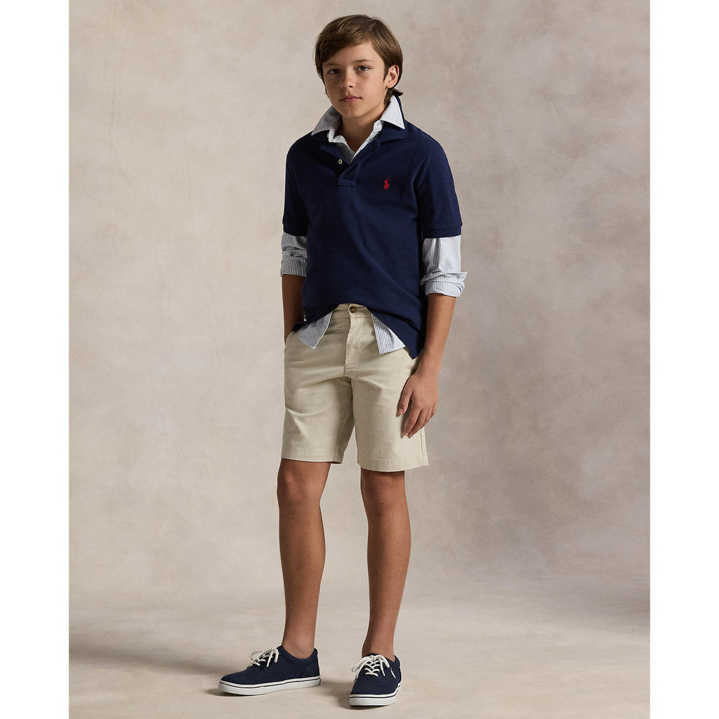 Polo Ralph Lauren Boys Straight Fit Stretch Chino Shorts