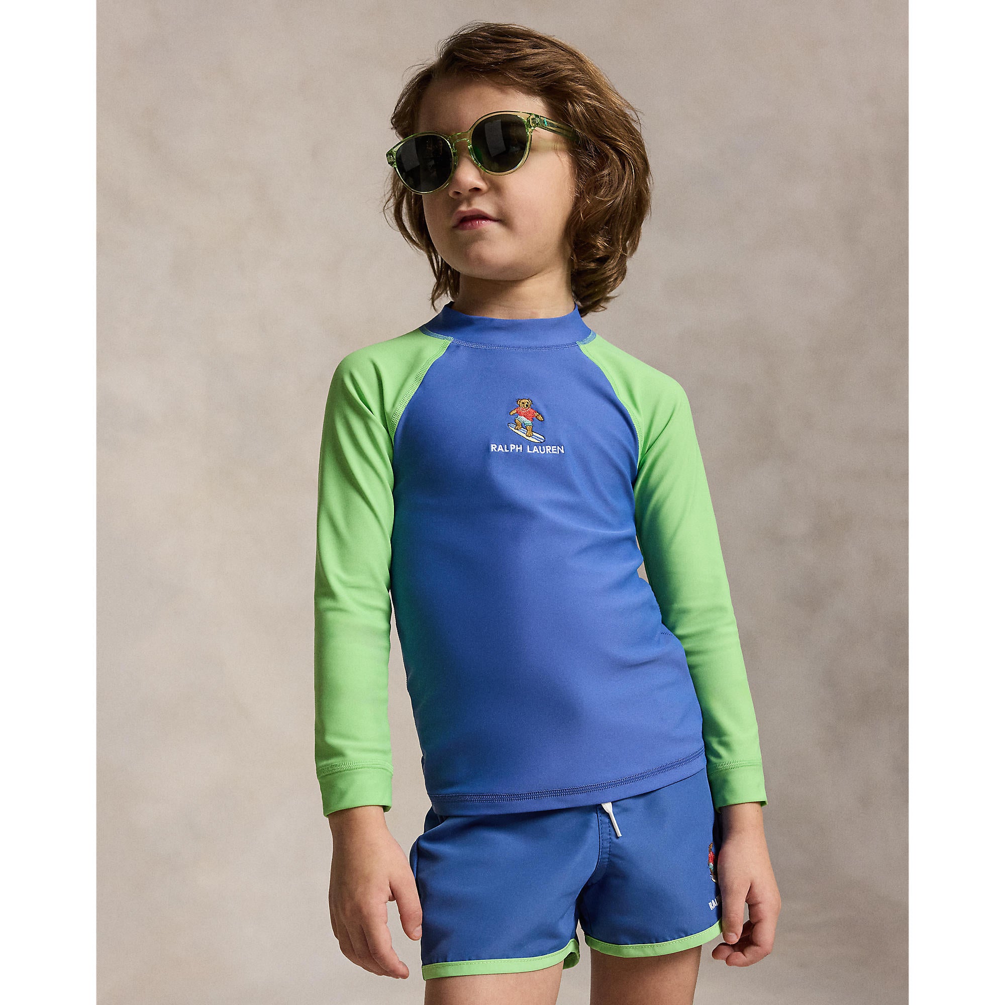 Polo Ralph Lauren Little Boys Swim Rashguard