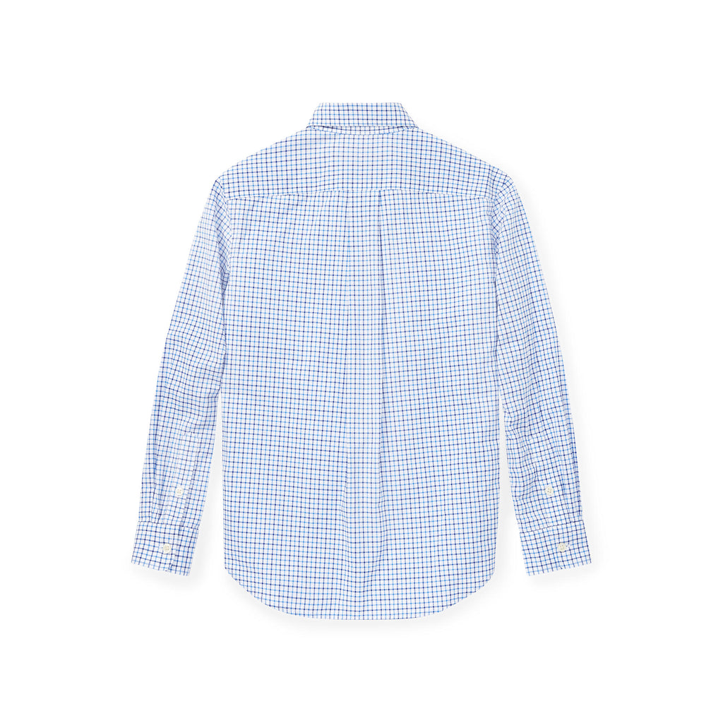 Ralph Lauren Boys Tattersall Cotton Poplin Shirt