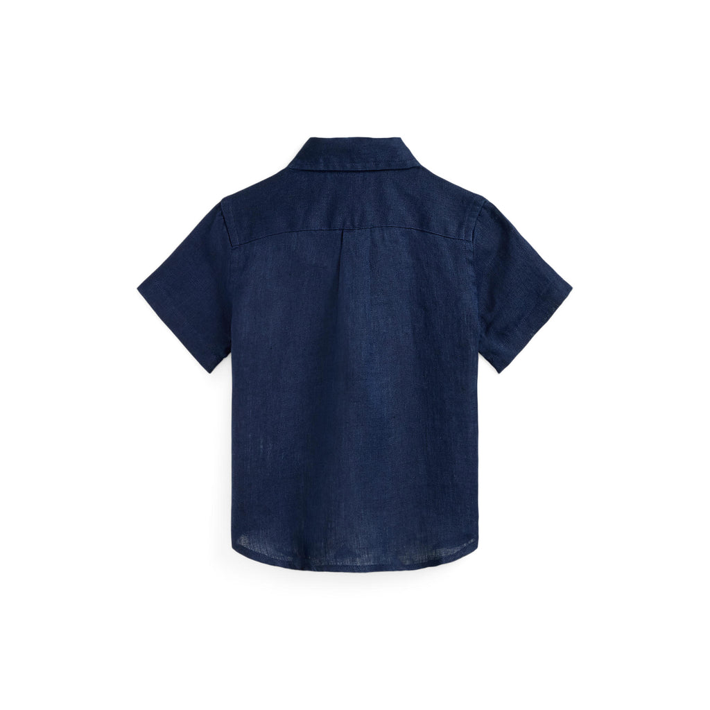 Polo Ralph Lauren Boys Short Sleeve Linen Shirt