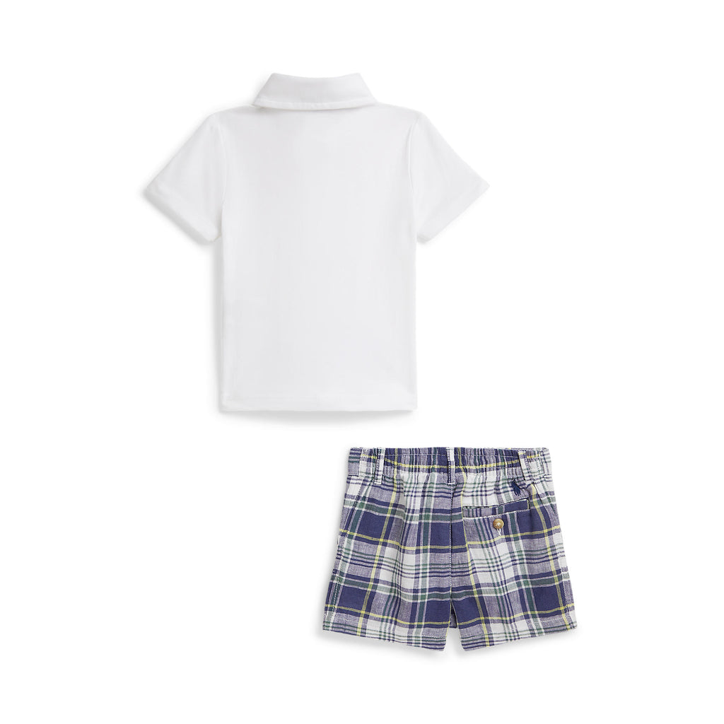 Polo Ralph Lauren Baby Polo and Shorts Outfit Set