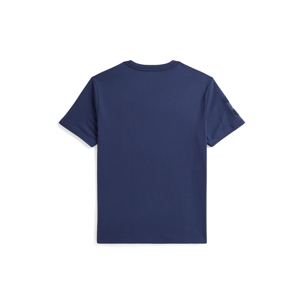 Polo Ralph Lauren Boys Large Pony Blue Crewneck T-Shirt