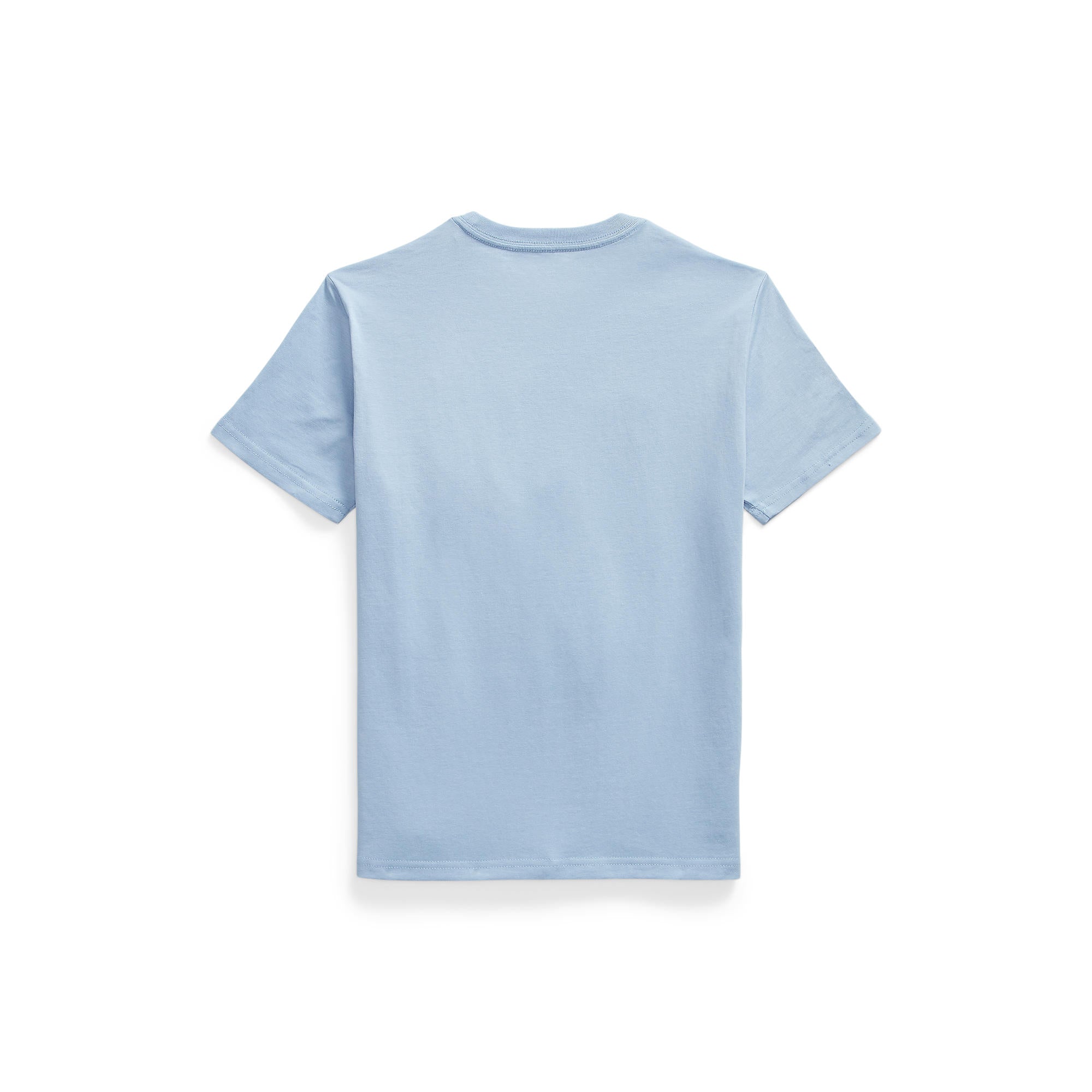 Polo Ralph Lauren Boys Large Pony Powder Blue Crewneck T-Shirt