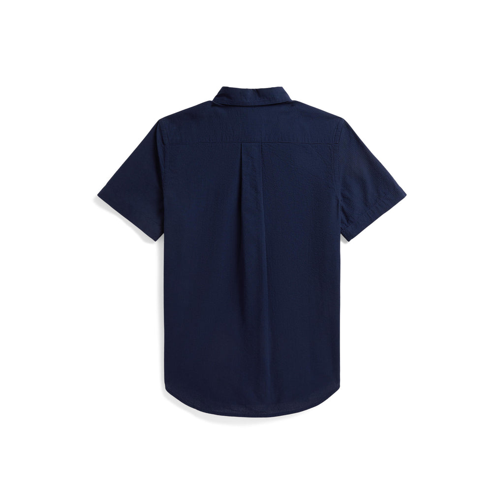 Polo Ralph Lauren Boys Short Sleeve Seersucker Shirt