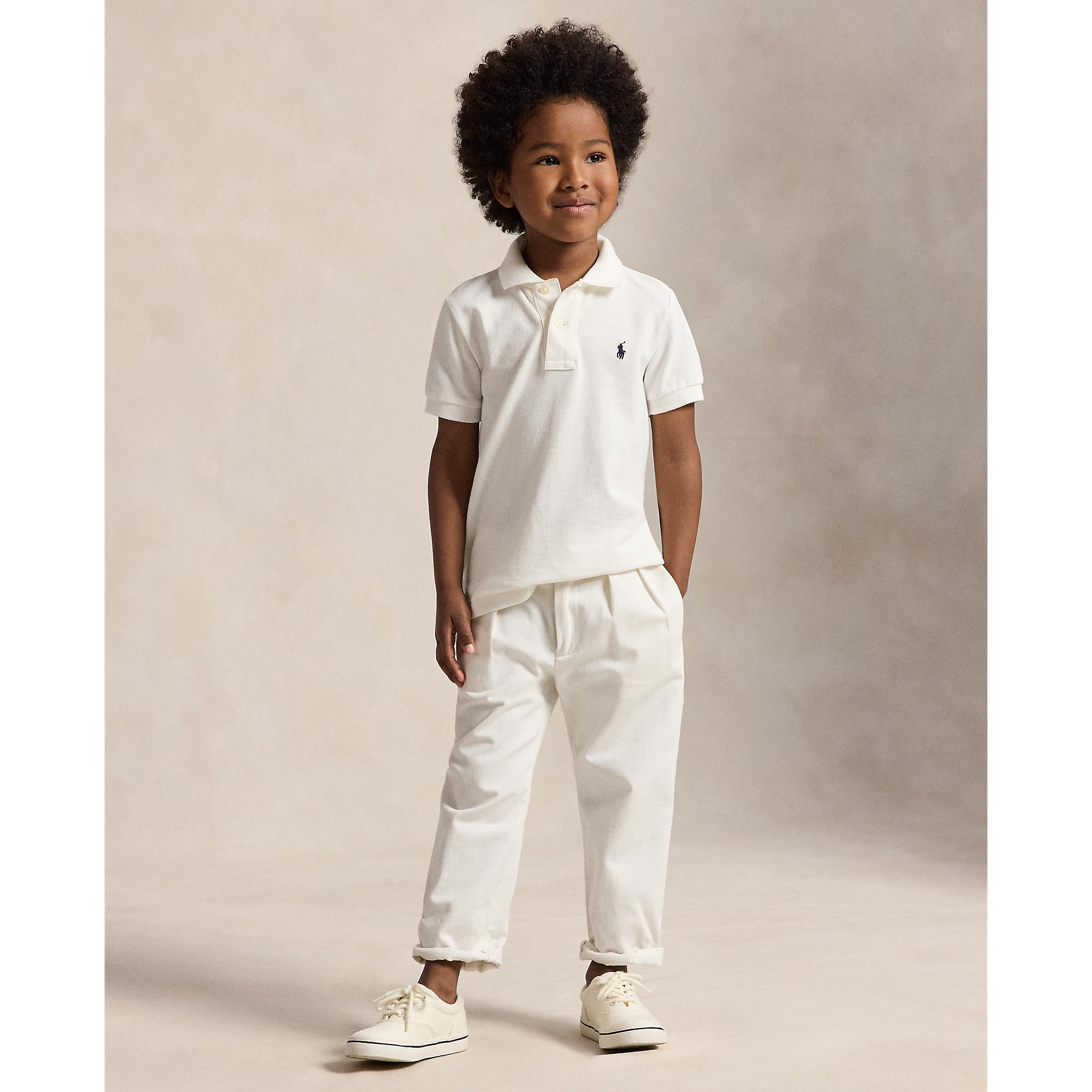 Ralph Lauren Little Boys Basic Mesh Polo Shirt