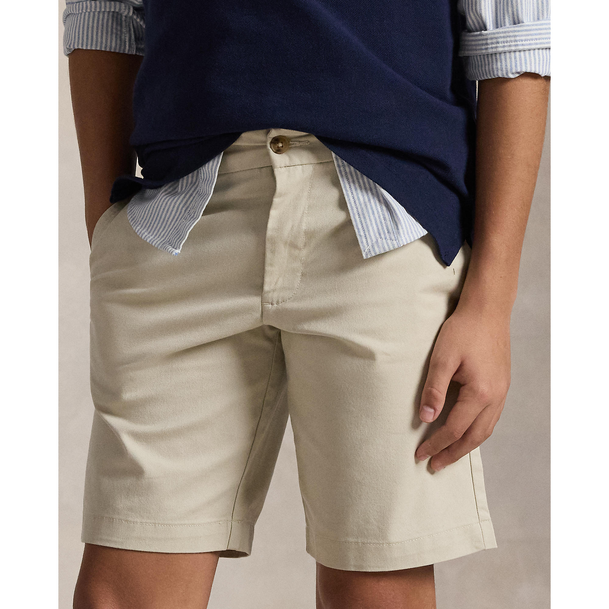 Polo Ralph Lauren Boys Straight Fit Stretch Chino Shorts