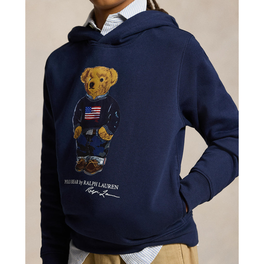 Polo Ralph Lauren Boys Polo Bear Fleece Hoodie