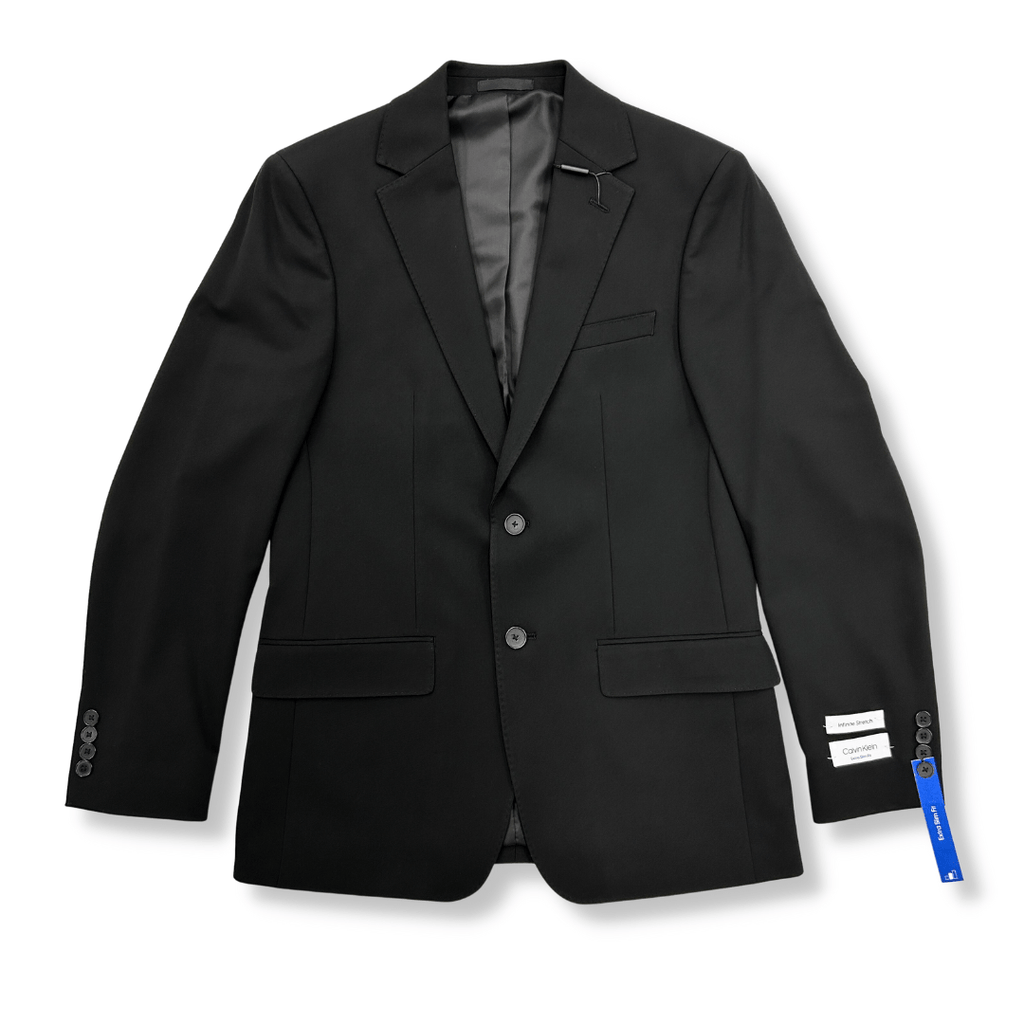 Calvin Klein Mens Extra Slim Fit Black Suit (Jacket & Pant) - NorthBoys