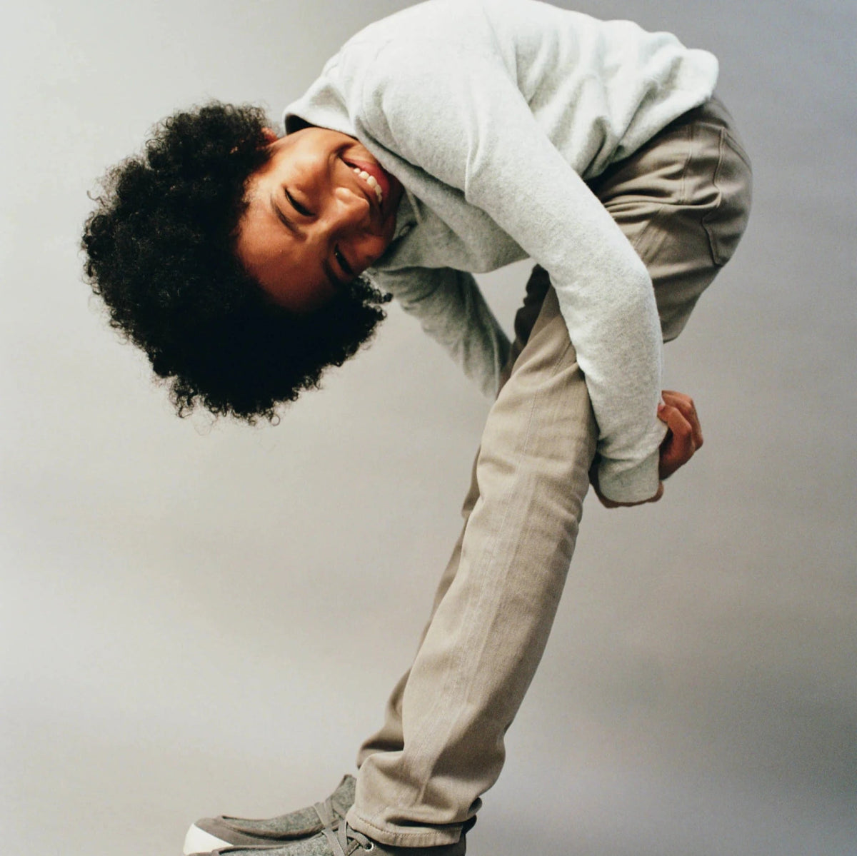 DL1961 Boys Brady Slim Beige Cotton Pants_ 4040 - NorthBoys