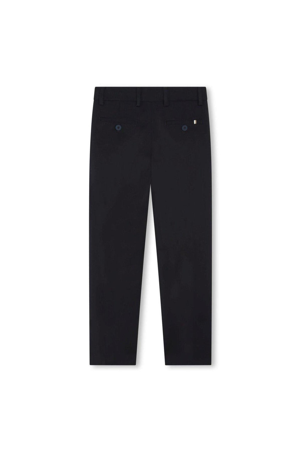 Hugo Boss Boys Classic Navy Wool Suit-NorthBoys