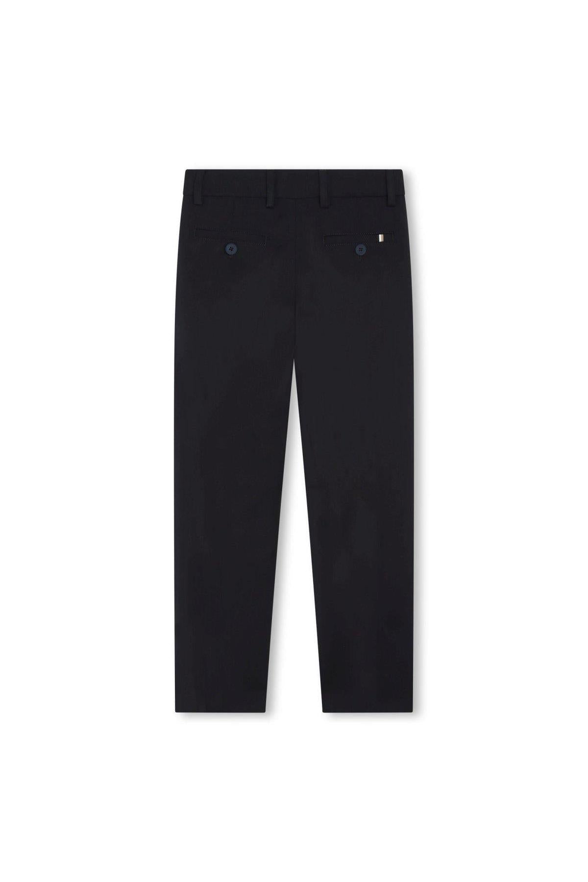 Hugo Boss Boys Classic Navy Wool Suit-NorthBoys