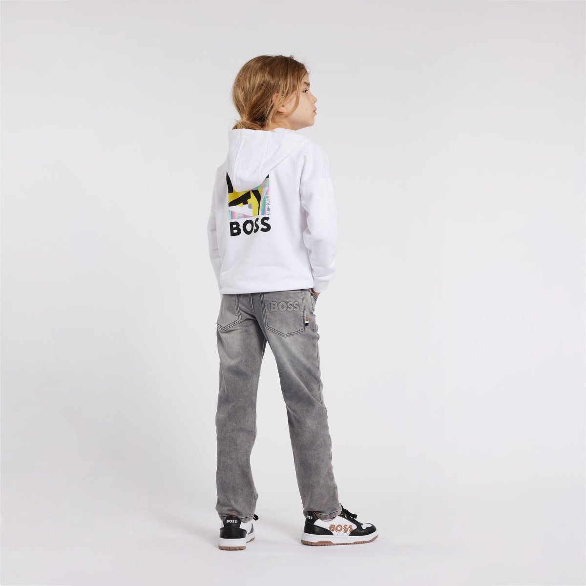 Hugo Boss Boys Regular Fit Grey Jeans_ J50688 - Z20 - NorthBoys