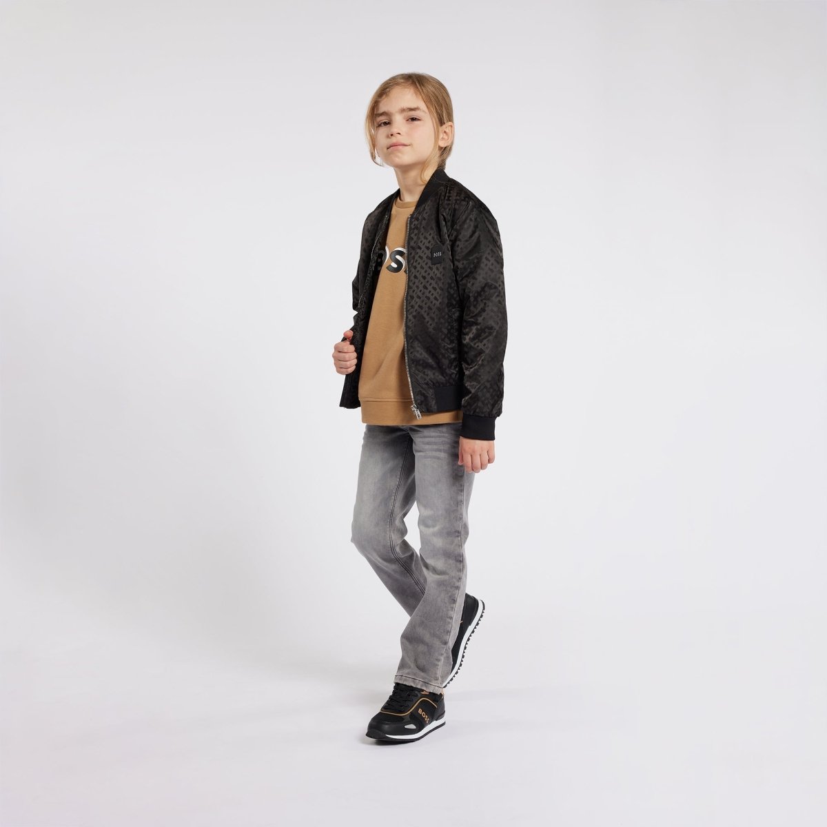 Hugo Boss Boys Regular Fit Grey Jeans_ J50688 - Z20 - NorthBoys