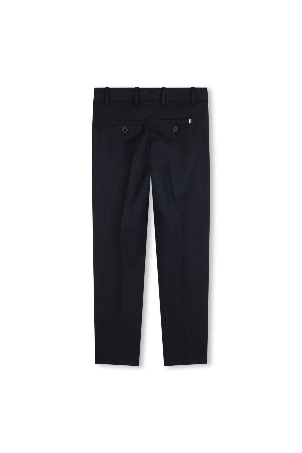 Hugo Boss Boys Slim Fit Navy Suit_ J52067/J51982-NorthBoys