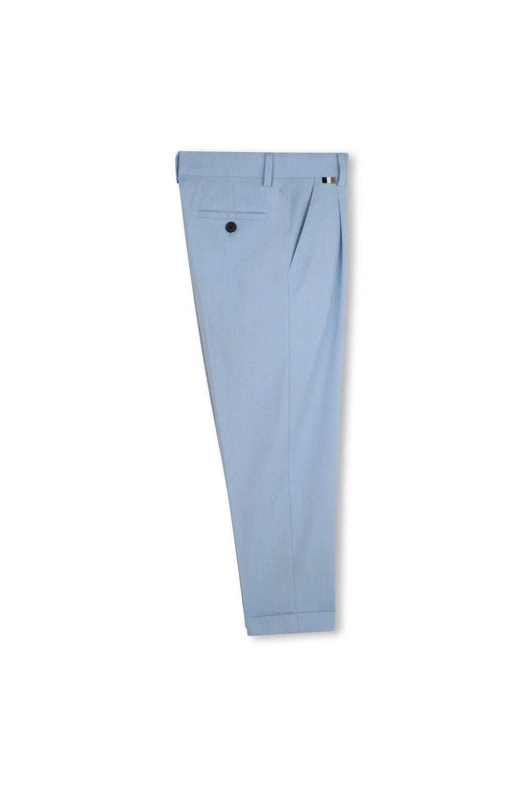 Hugo Boss Boys Slim Fit Pale Blue Suit_ J52068/J51981-NorthBoys