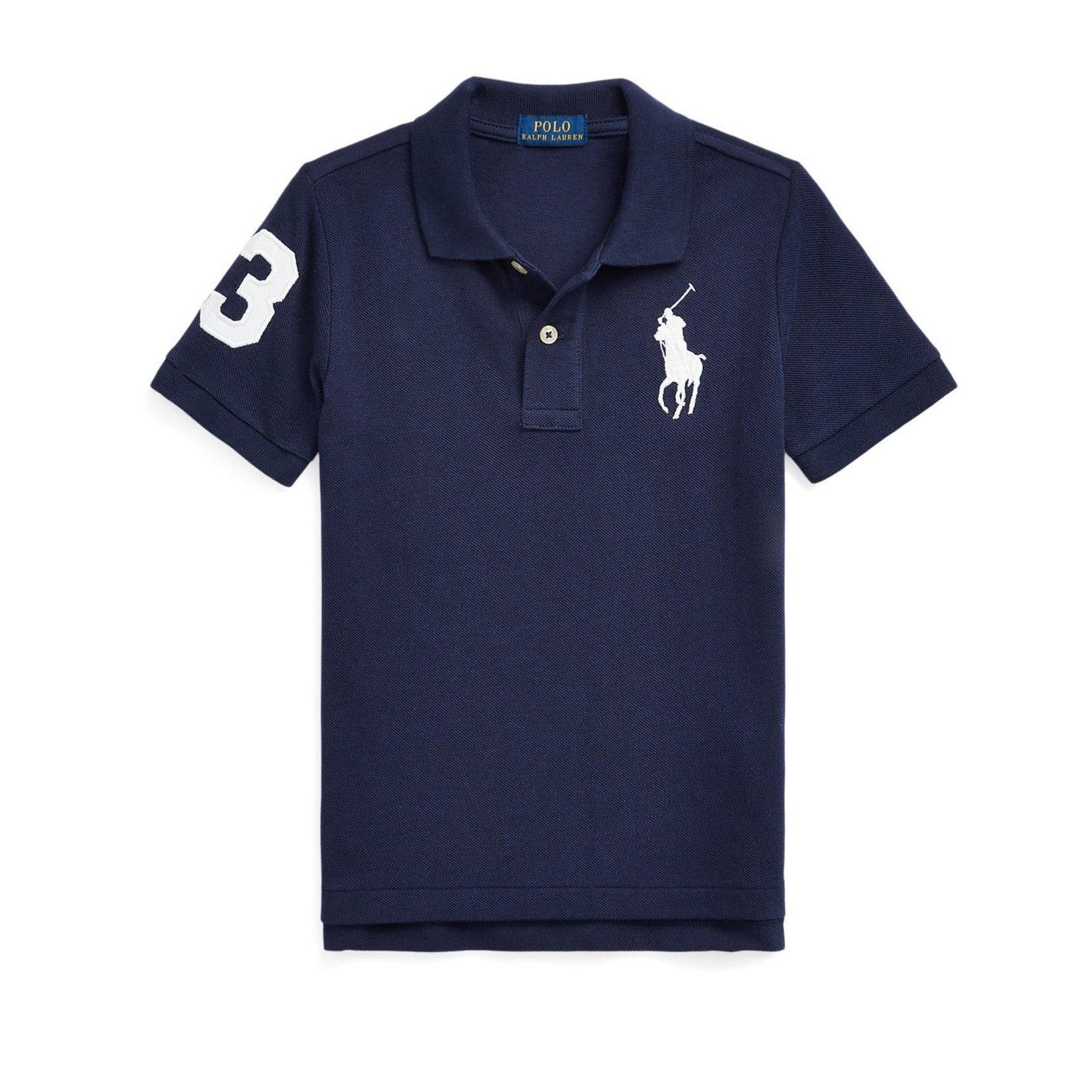 Polo Ralph Lauren Boys Big Pony Cotton Mesh Polo Shirt