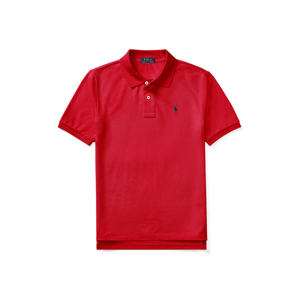 Polo Ralph Lauren Boys Mesh Red Polo Shirt
