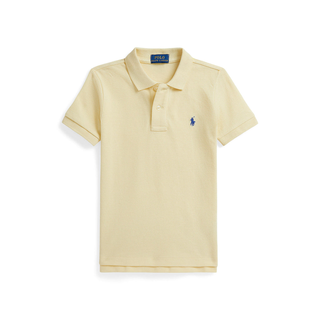 Polo Ralph Lauren Little Boys Mesh Yellow Polo Shirt