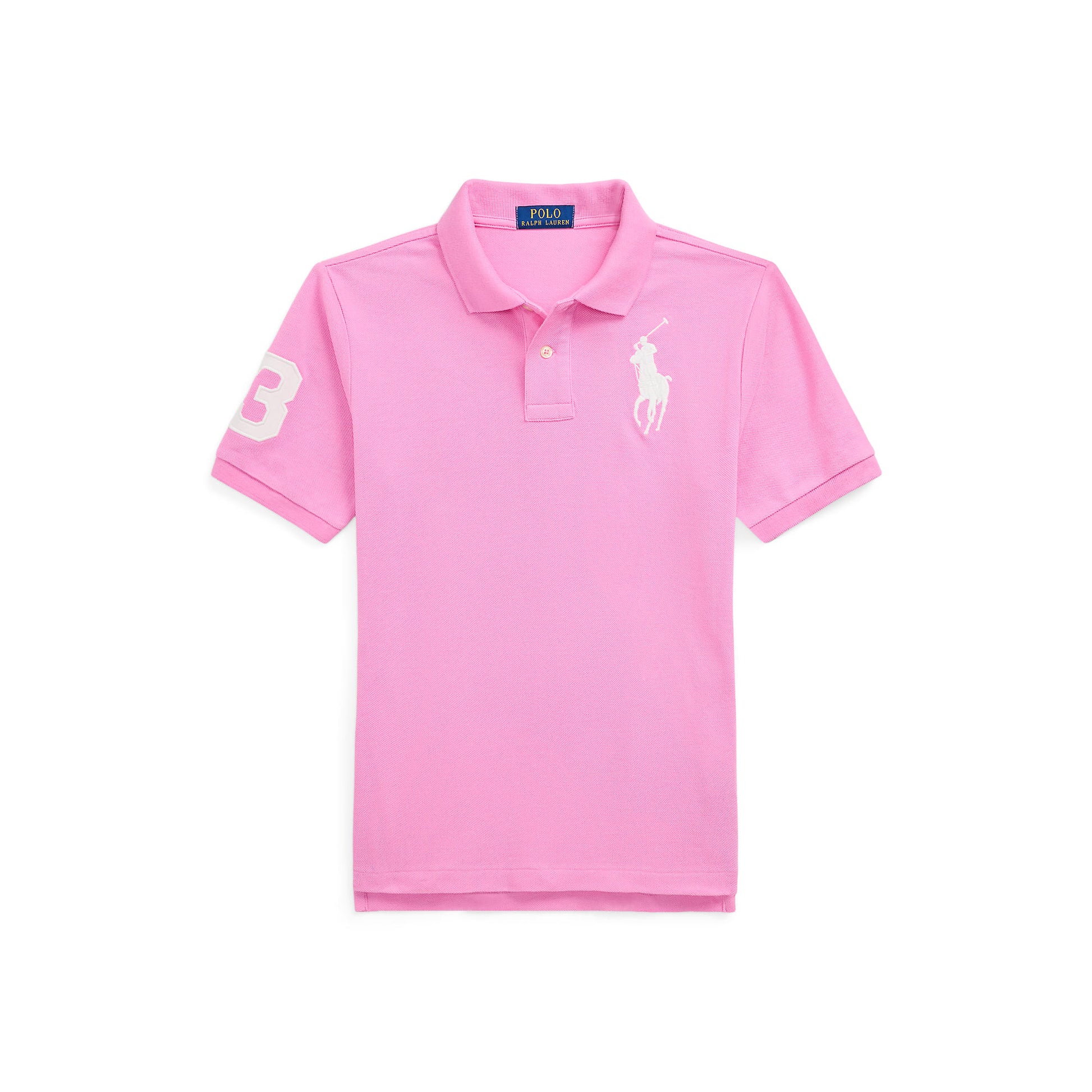 Ralph Lauren Boys Big Pony Cotton Mesh Polo Shirt