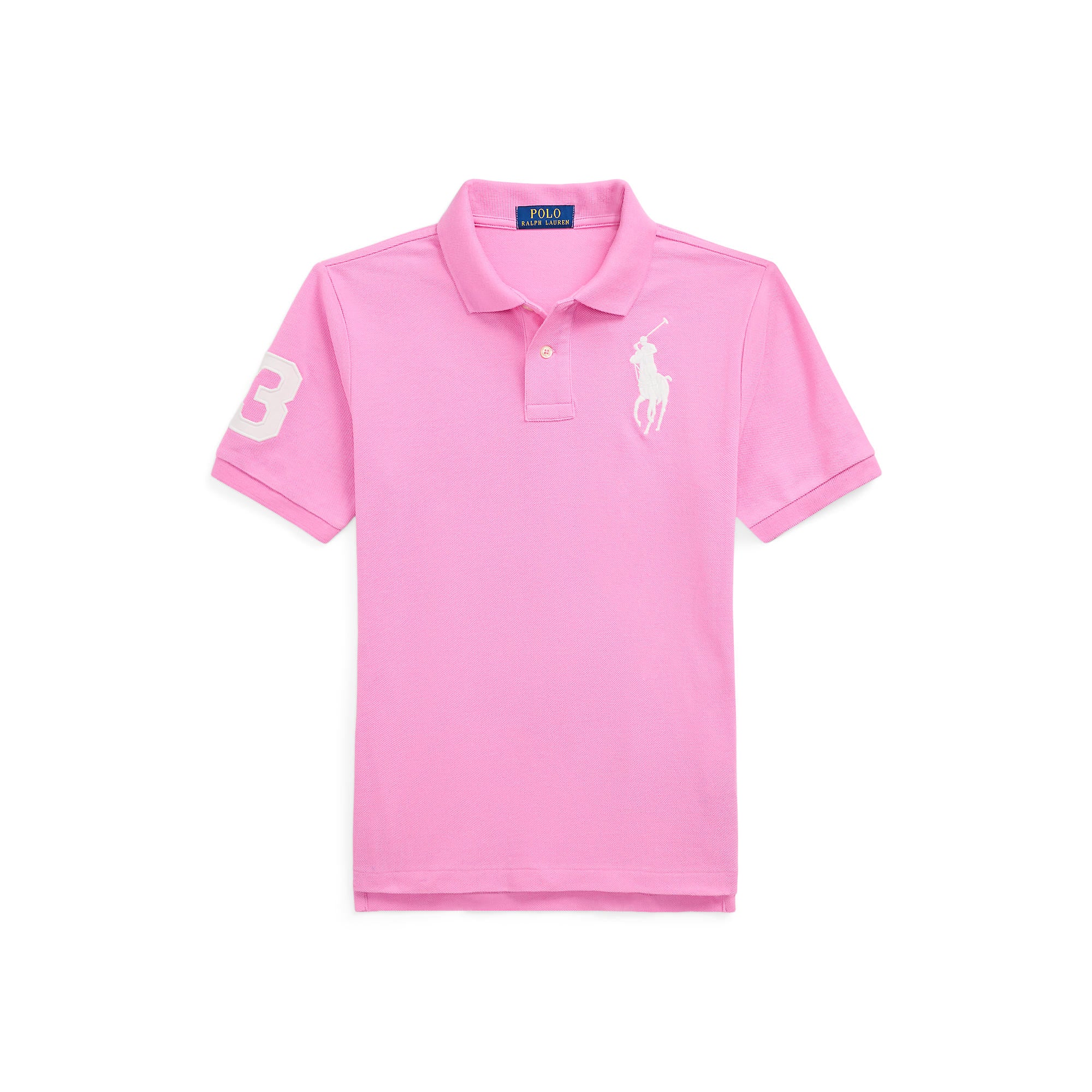 Polo Ralph Lauren Boys Big Pony Cotton Mesh Polo Shirt