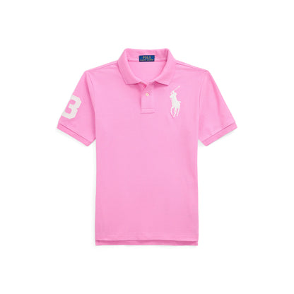Ralph Lauren Boys Big Pony Cotton Mesh Polo Shirt