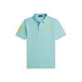 Polo Ralph Lauren Boys Large Pony Mesh Teal Polo