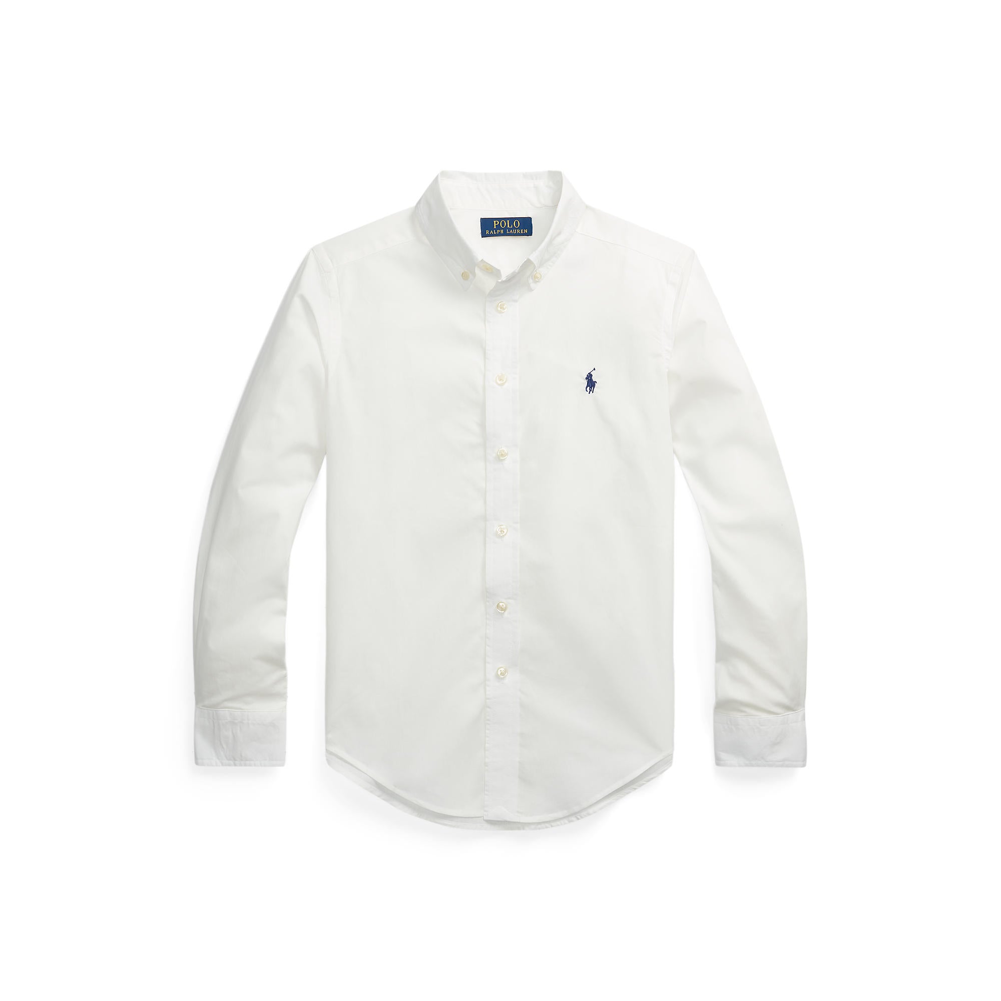 Polo Ralph Lauren Boys White Long Sleeve Poplin Shirt